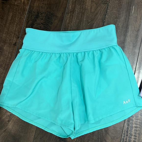 Abercrombie Kids (3 pairs) girls shorts size11/12 (black, lavender and teal) - Picture 2 of 16